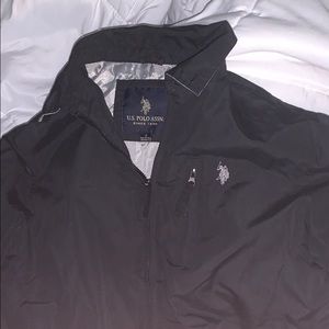Polo Windbreaker with Zip Pockets